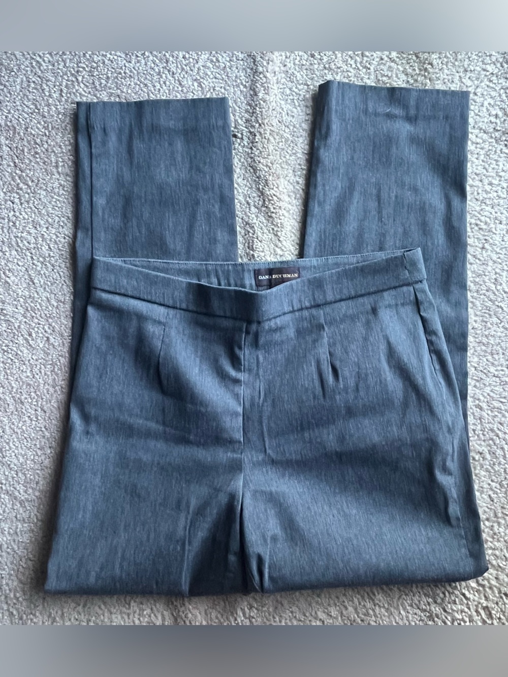 Dana Buchman stretchy dark gray slacks size medium